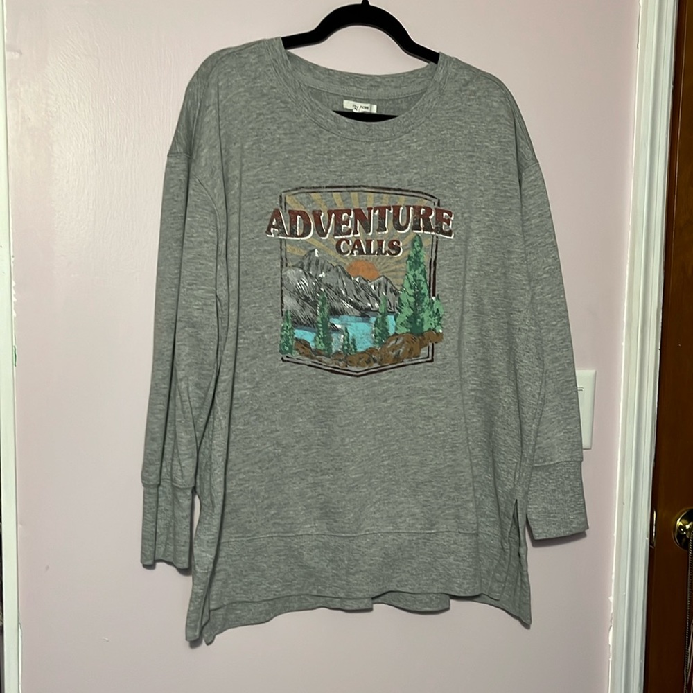 Adventure Calls Sweatshirt from Maurice’s size XL